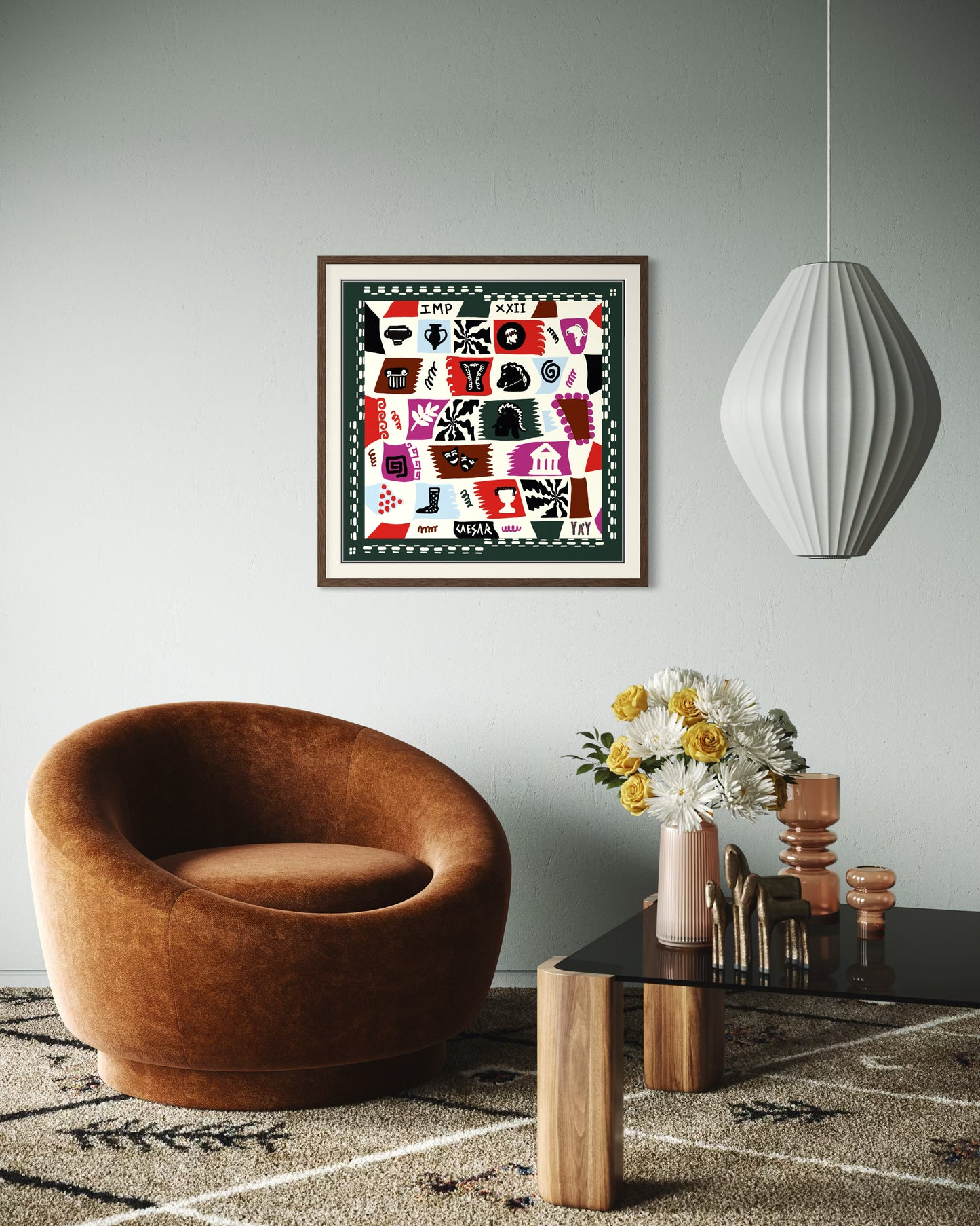 Nonchalant Interactive Cotton Scarf