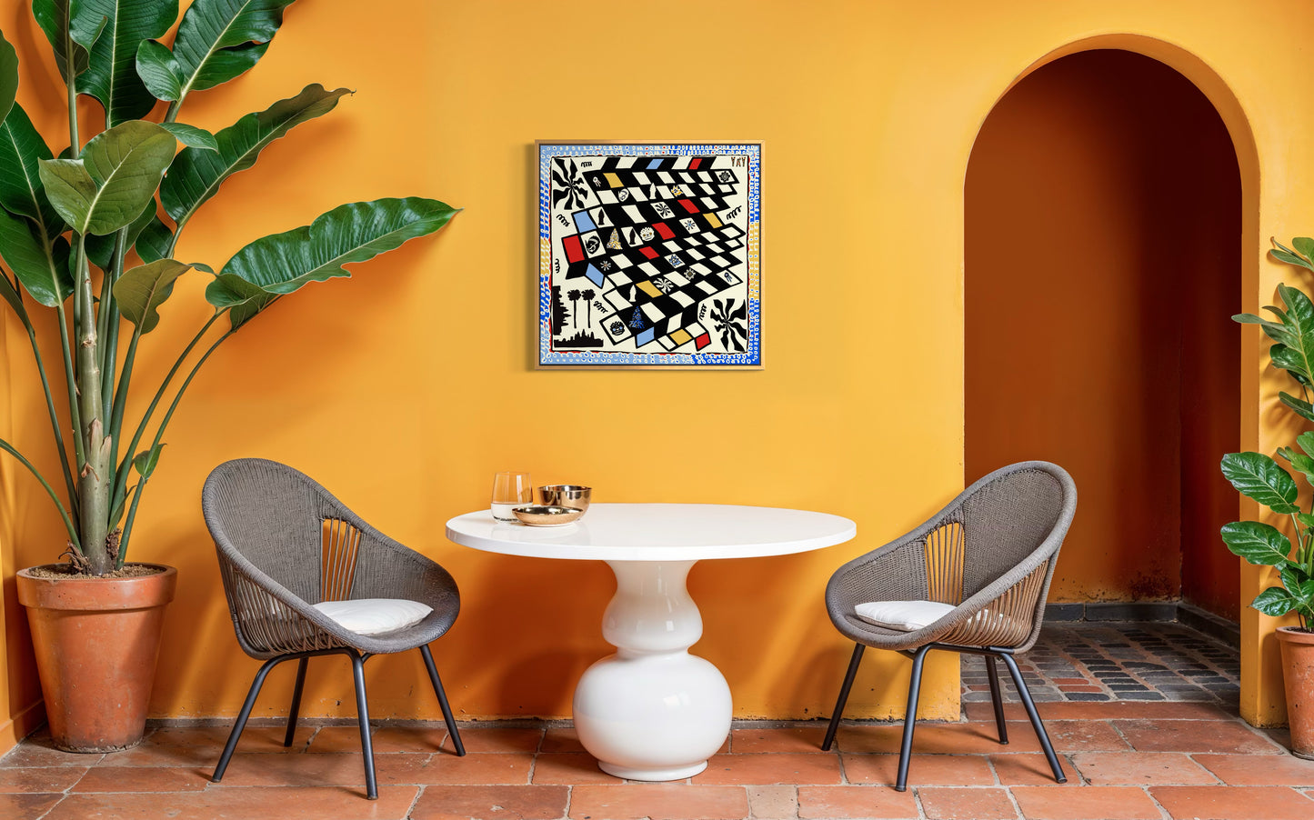 Cambodia Interactive Cotton Scarf