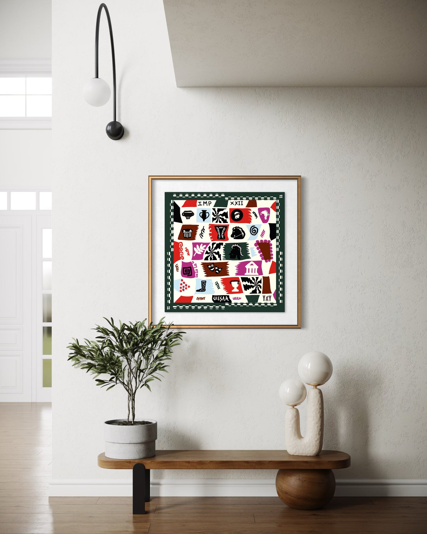 Nonchalant Interactive Cotton Scarf