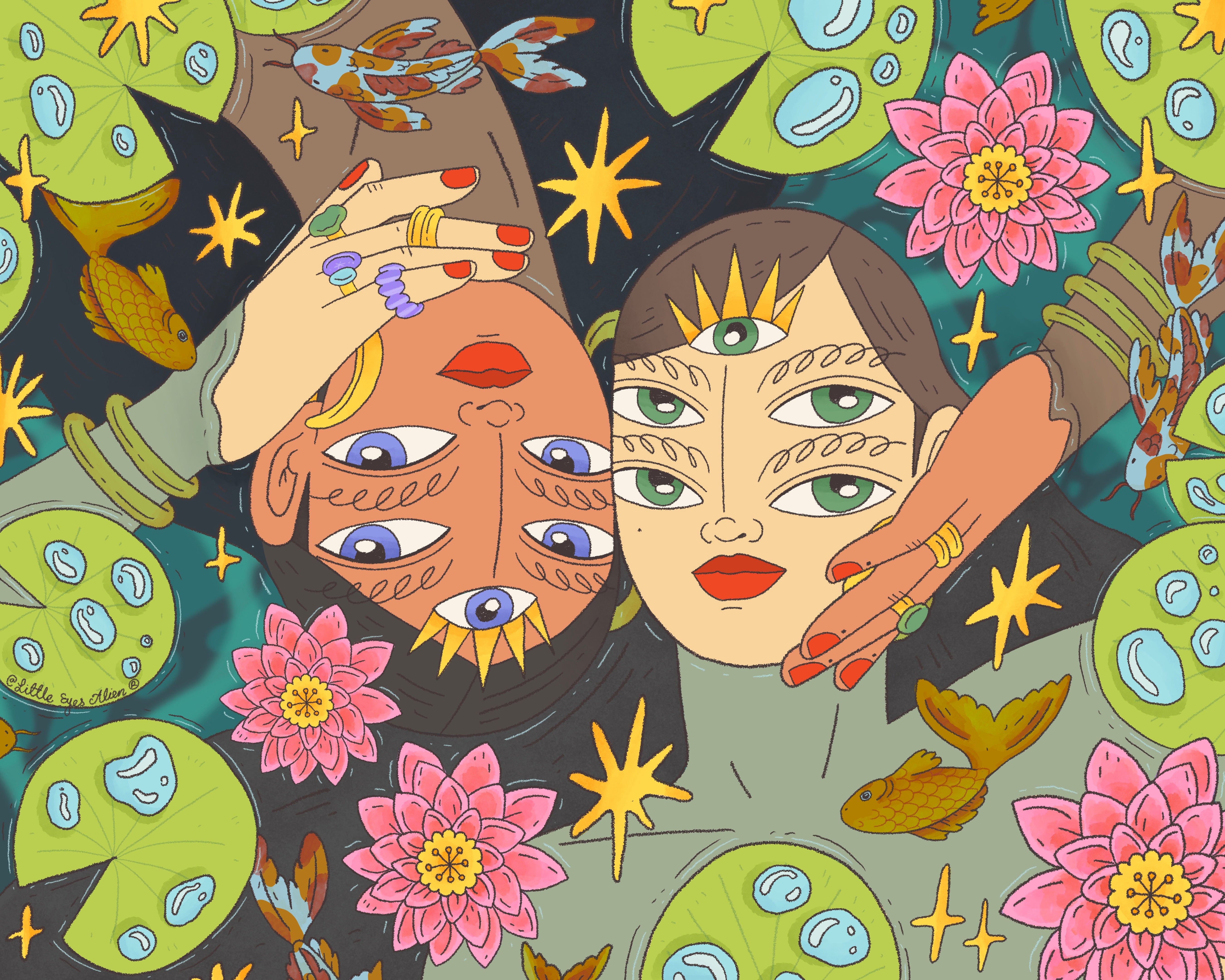 Water Lillies - LEA x YÁY