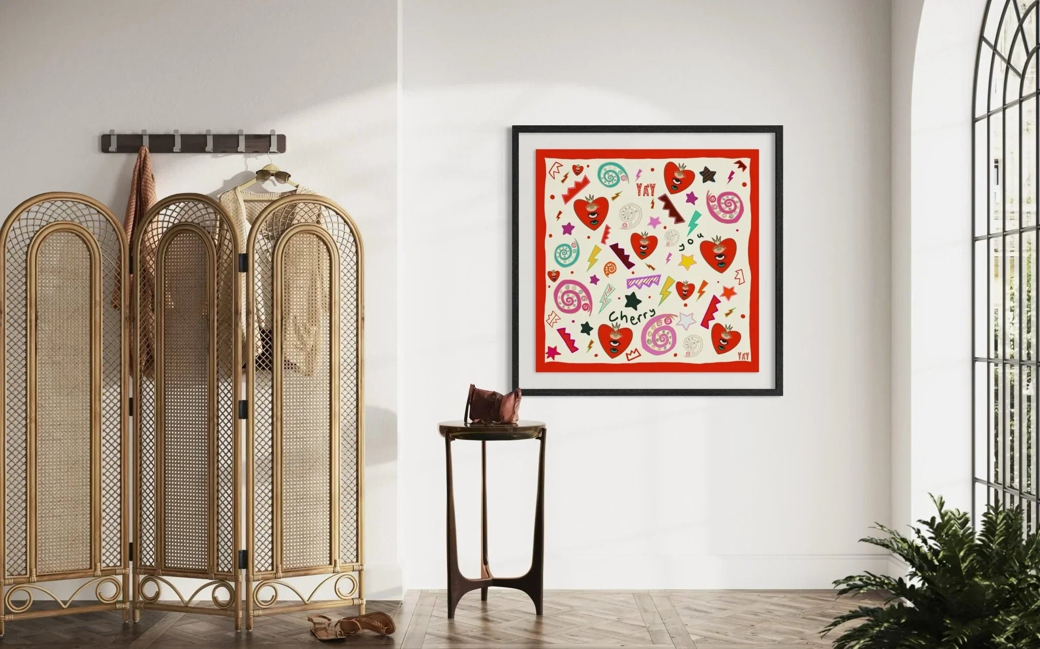 All Eyes On You Silk Cotton Bandana - Yáy Atelier