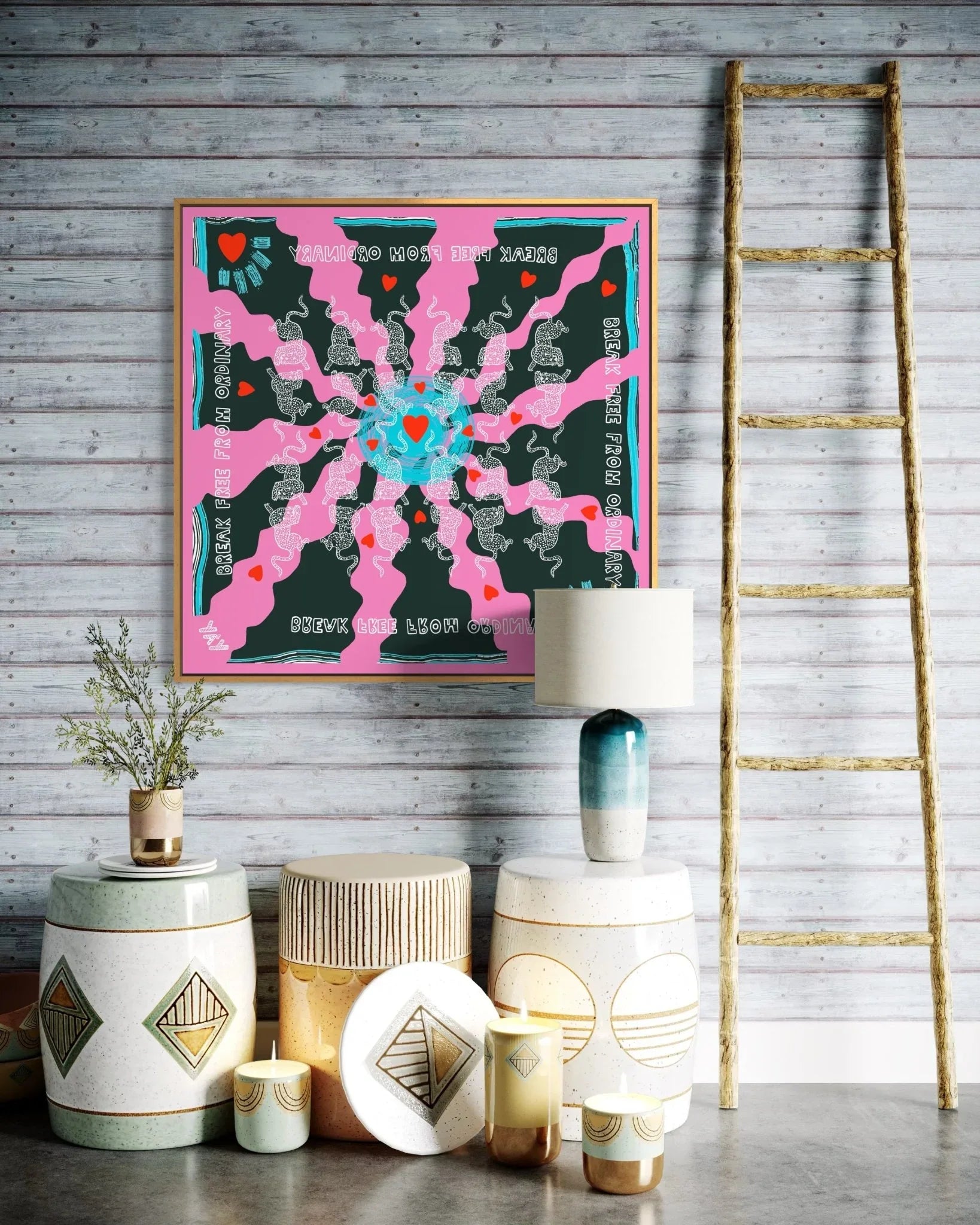 Break Free Interactive Cotton Scarf (Coming Soon) - Yáy Atelier