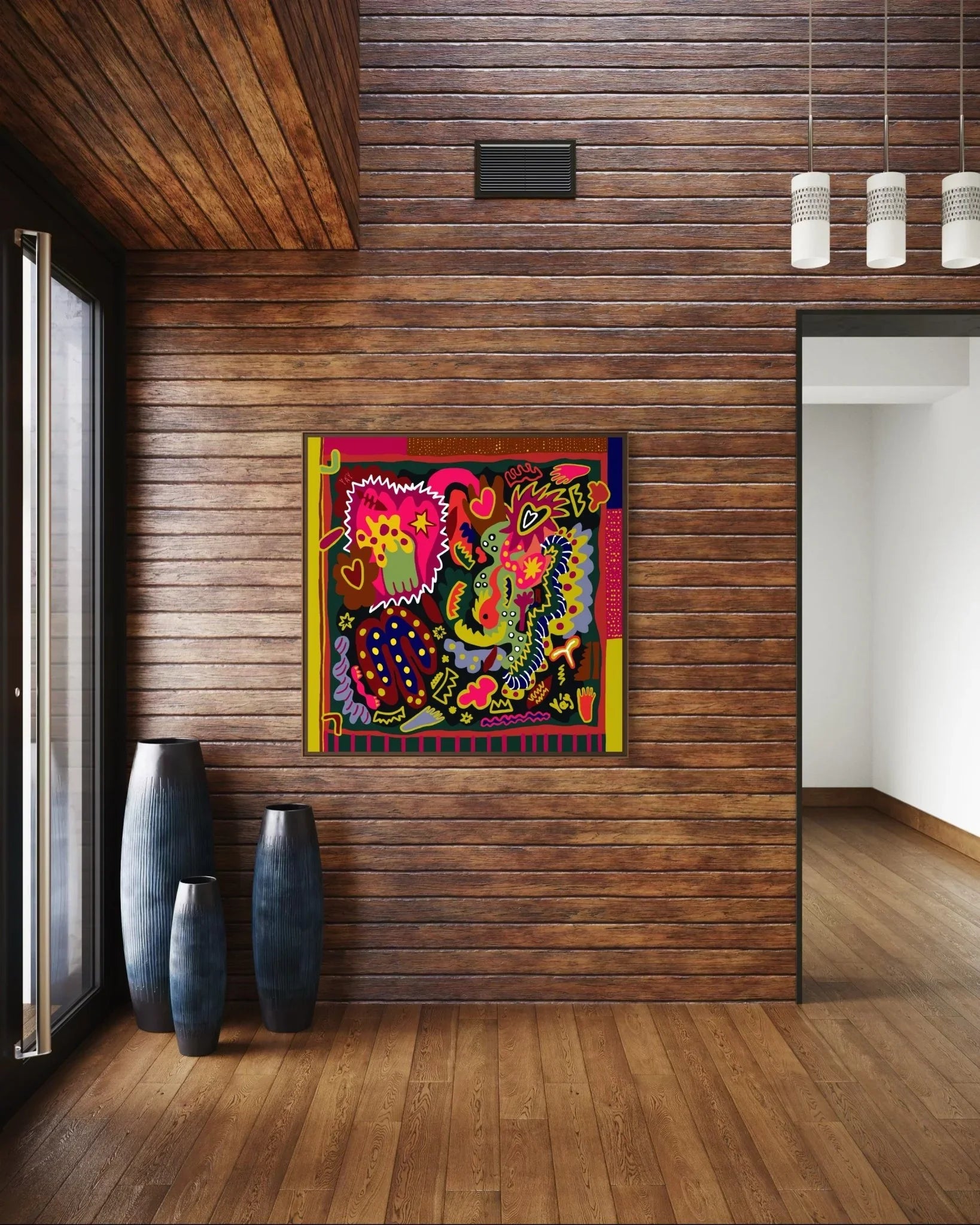 The Woman Silk Cotton Bandana - Yáy Atelier