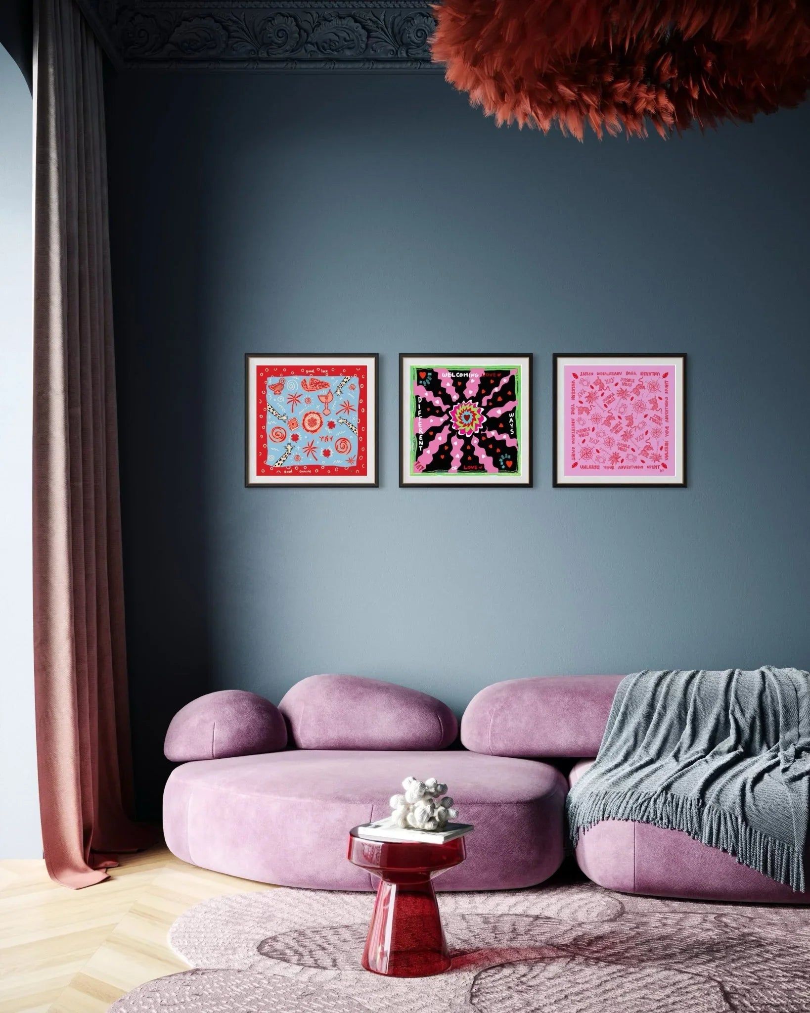 Wild One Silk Cotton Bandana - Yáy Atelier